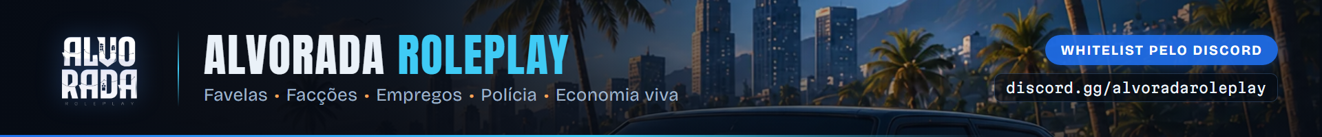 ALVORADA ROLEPLAY — INAUGURAÇÃO HOJE